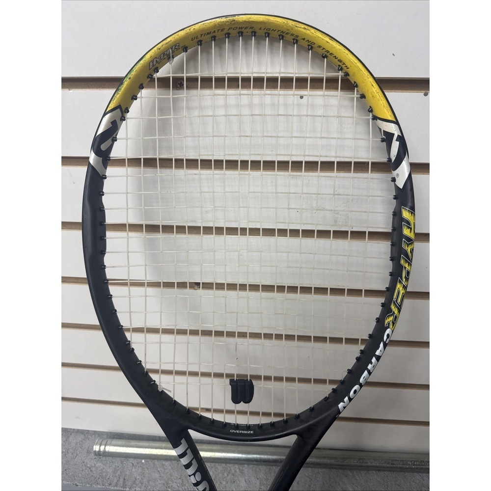 Wilson Hyper Hammer 6.3 Oversize 110" 4 3/8 Grip Tennis Racquet Needs Grip
